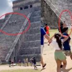 Agreden a turista extranjero por subirse a la pirámide de Chichén Itzá