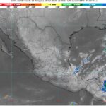 Prevén intensas lluvias y descenso de temperatura en el centro del país