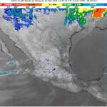 Vientos intensos y nieve en el norte de México