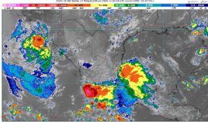 La onda tropical número 10 de desplazará sobre el sur y occidente de México