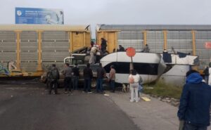 Ocho personas pierden la vida y 45 heridos en choque de tren