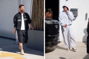 Bad Bunny y Messi graban anuncio en miami rumbo al Mundial 2026
