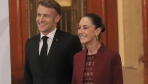 Macron invita a Sheinbaum a Francia en 2026 tras reunión “amistosa y fructífera”