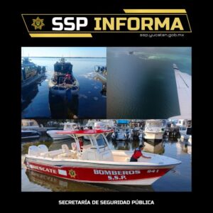 Siguen las labores de búsqueda por pescador desaparecido frente a Chuburná