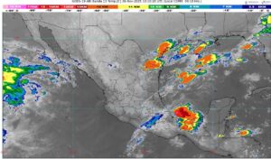 El frente frío número 16 será reforzado por una masa de aire polar