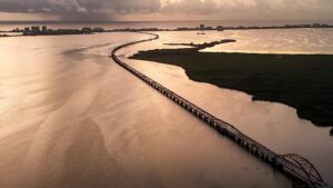 Mara Lezama destaca avance del 90% en el puente vehicular Nichupté