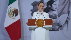 ‘Estoy muy agradecida’, dice Claudia Sheinbaum al cerrar el año como una de las líderes mundiales mejor evaluadas