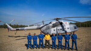 Trasladan a la Ciudad de México a menor que resultó herida por el descarrilamiento del Tren Interoceánico