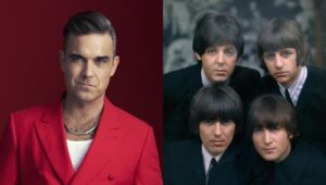 Robbie Williams rompe récord histórico de The Beatles y se convierte en el artista con más álbumes #1 en Reino Unido