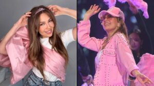 Thalía ensaya ‘Dancing Queen’ en versión cumbia para presentación inédita en Premio Lo Nuestro 2026