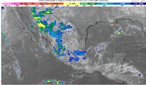 Pronostican chubascos y lluvias fuertes en el oriente, sur, sureste y península de Yucatán