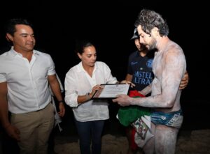 Ana Paty reconoce y celebra el histórico logro de David Olvera