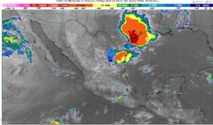 Se prevé la aproximación de una onda tropical al sureste mexicano