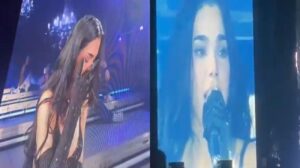 Kenia Os llora en pleno concierto y desata rumores de separación