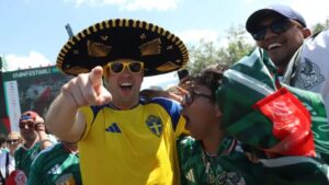 Suecos se entusiasman con afición de Monterrey: “La gente aquí es fantástica”