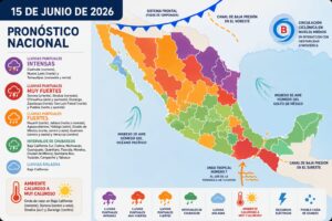Se desplazará la onda tropical número 7 al sur de la península de Yucatán