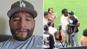 Hombre que peleó a golpes con Emiliano Aguilar lo acusa de ser deudor y exhibe presunto audio