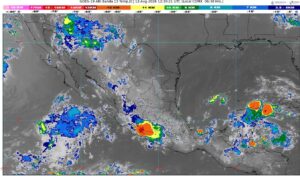 La onda tropical número 26 se desplazará sobre la península de Yucatán y el sureste de México