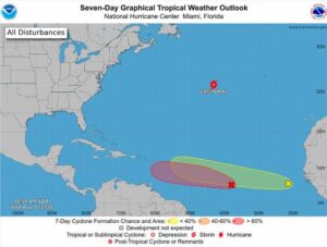 Se forma la Tormenta Tropical Cristobal en el Atlántico Norte; no representa riesgo para México