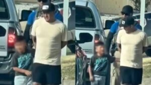 Liam Tadeo, de cinco años, llora al ser detenido junto a su padre en operativo del ICE en Texas