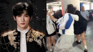El cantante chino Yu Yuhan explota contra fan que le impedía pasar con su camioneta
