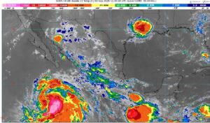 Las ondas tropicales 35 y 36, afectarán al territorio nacional