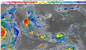 Se prevén lluvias muy fuertes a intensas en 17 entidades de la República Mexicana
