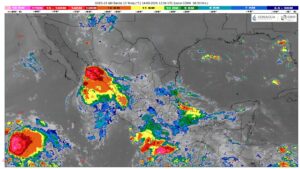 La onda tropical número 39 se desplazará sobre el occidente de México