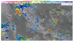 Pronostican lluvias fuertes en estados del noreste, oriente y sureste mexicano, incluida la península de Yucatán
