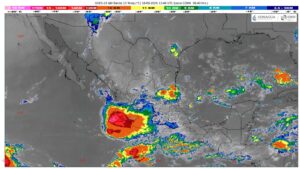 Pronostican lluvias fuertes en zonas del noreste, oriente y sureste mexicano, incluida la península de Yucatán