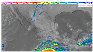 Frente frío número 3 provocará lluvias muy fuertes y posible caída de aguanieve en el norte del país